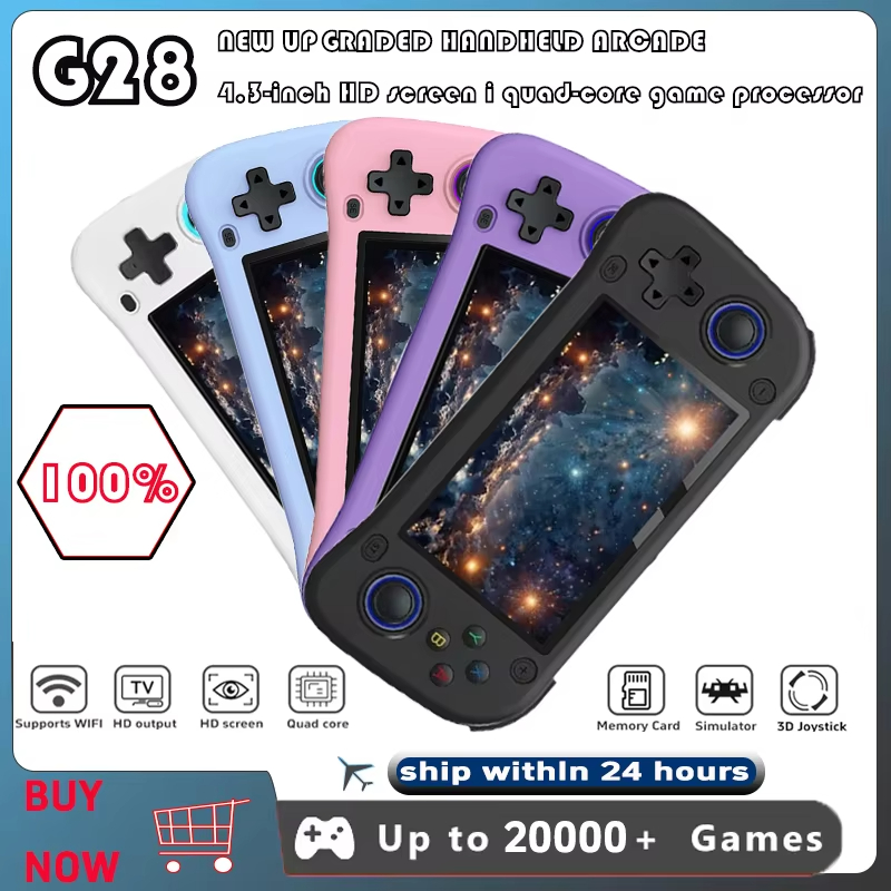 Retro Gaming Device Handheld - Konsola do gier retro G28, przenośna