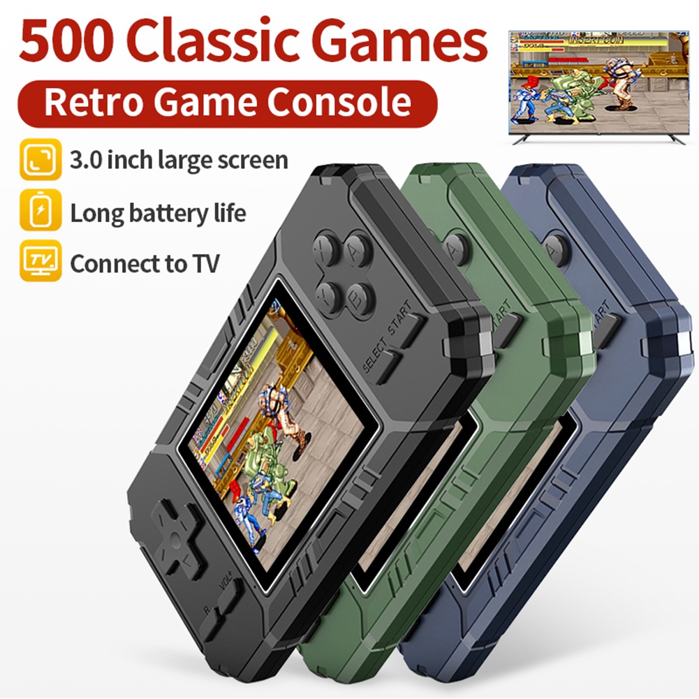 Retro Gaming Device Handheld - Doskonały! Retro przenośna mini przenośna konsola