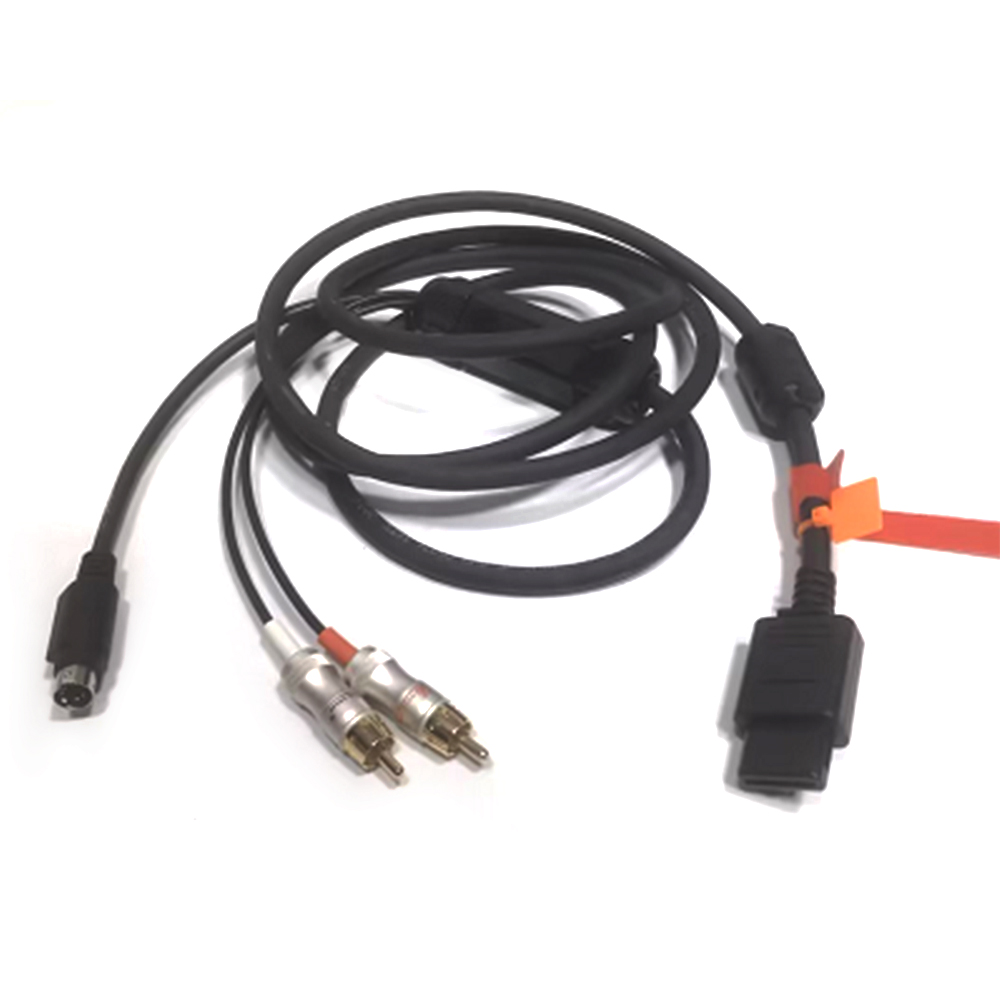 Retro Gaming Box - Kabel SFC N64 NGC S-Video Ekranowany