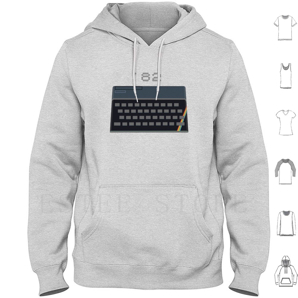 Retro Gaming Now - Bluza z kapturem Spectrum-Now In (Clashing)