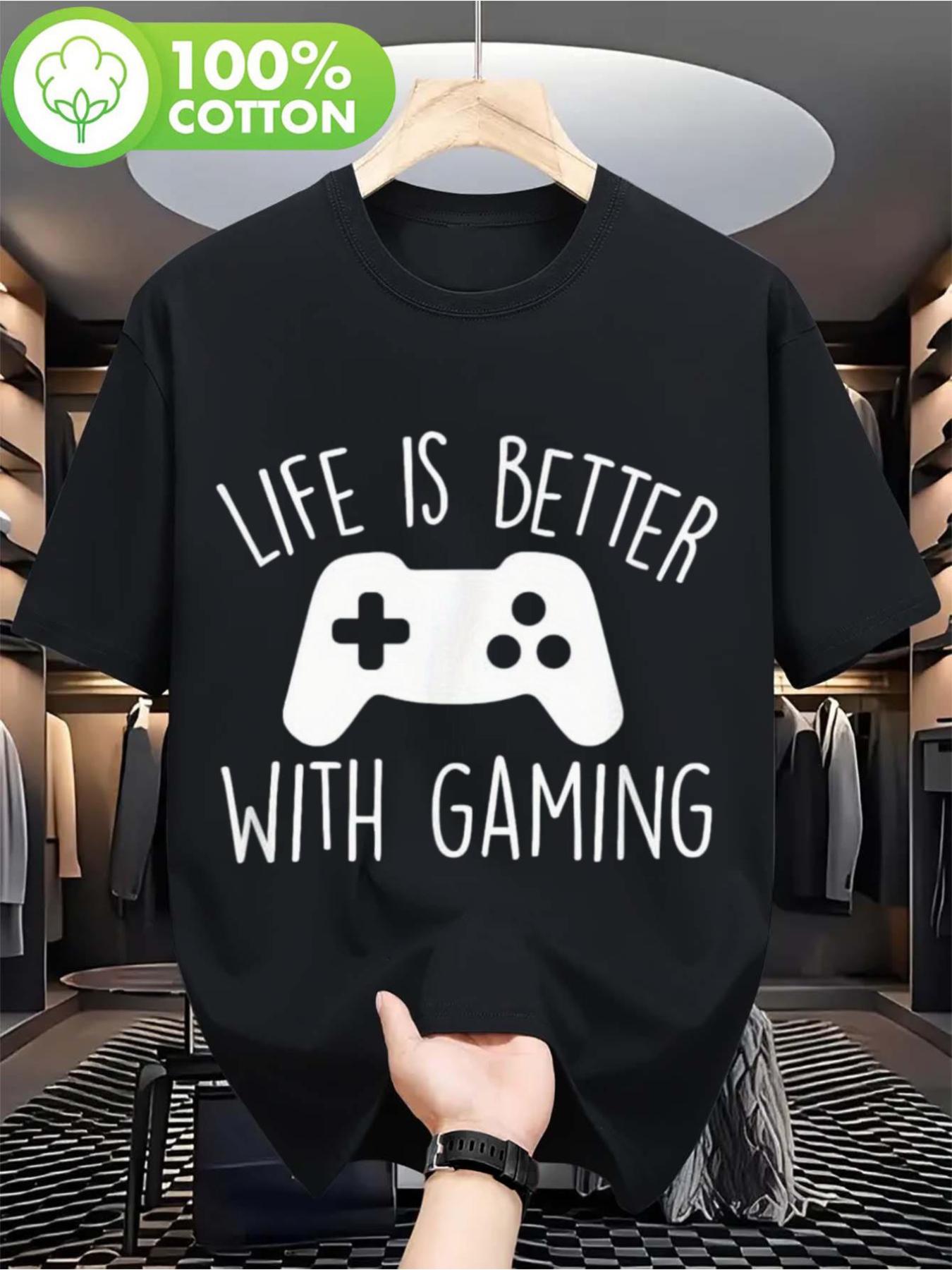 Męska koszulka gamingowa w sty – Retro Gaming Life recenzja i cena