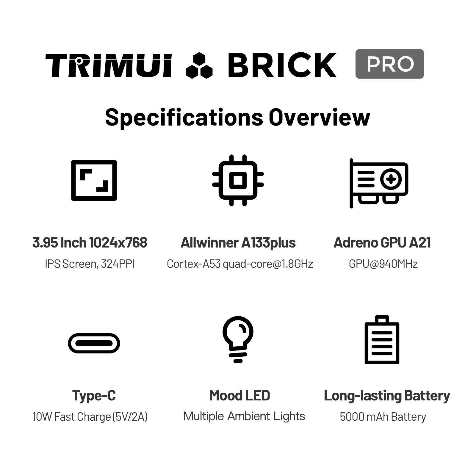 TRIMUI Brick Pro TG4040 Retro  – Retro Gaming Device Handheld recenzja i cena