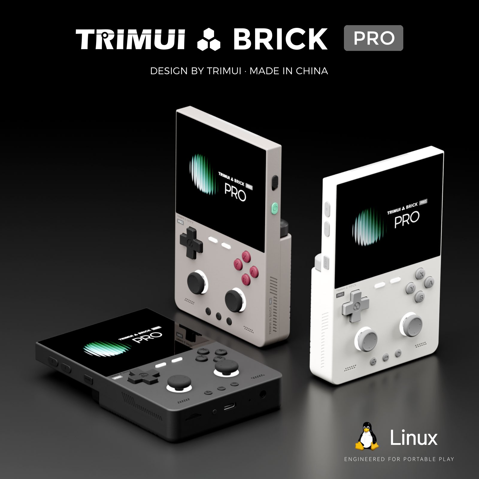 TRIMUI Brick Pro TG4040 Retro  – Retro Gaming Device Handheld recenzja i cena