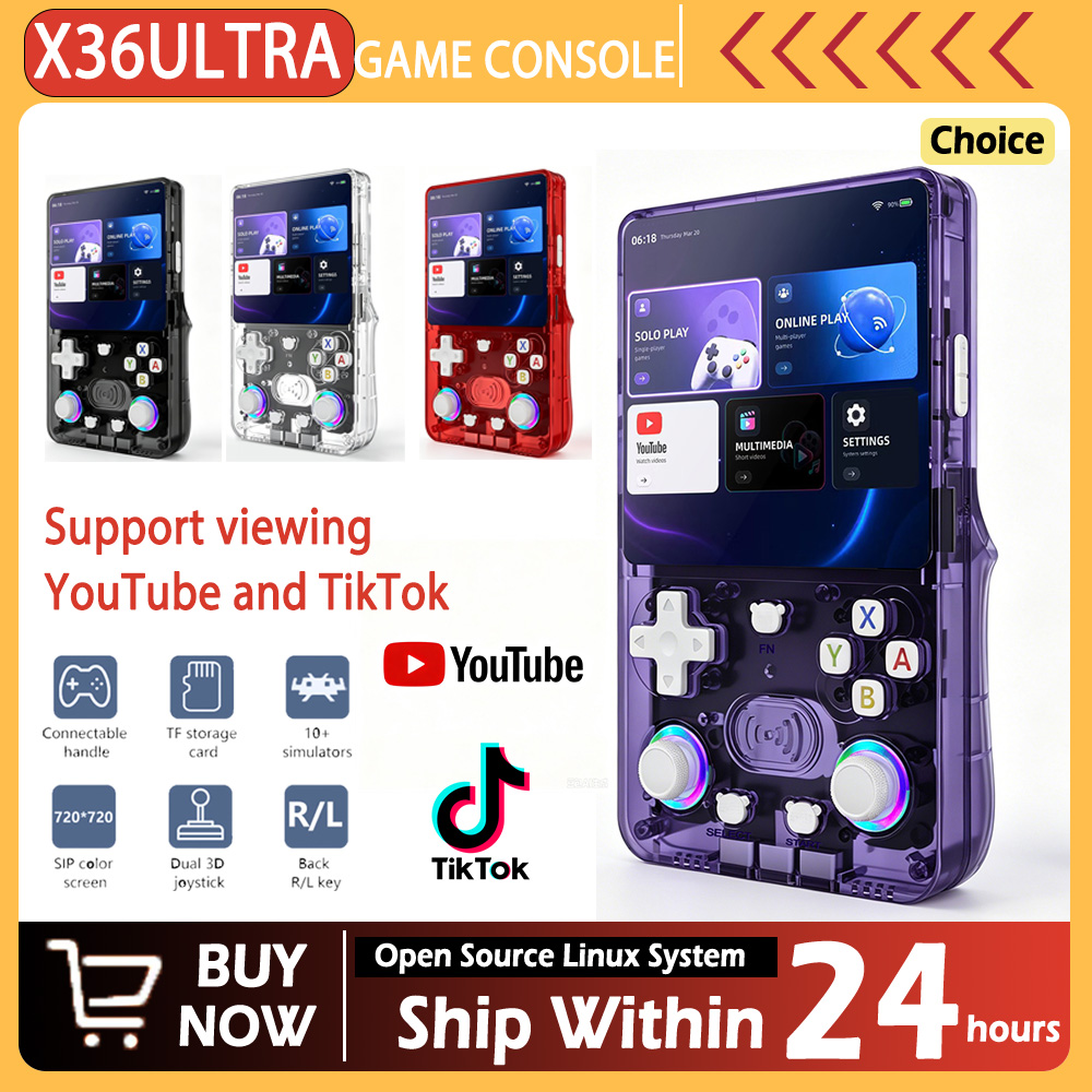 Nowa konsola do gier retro X36 – Retro Gaming Device Handheld recenzja i cena