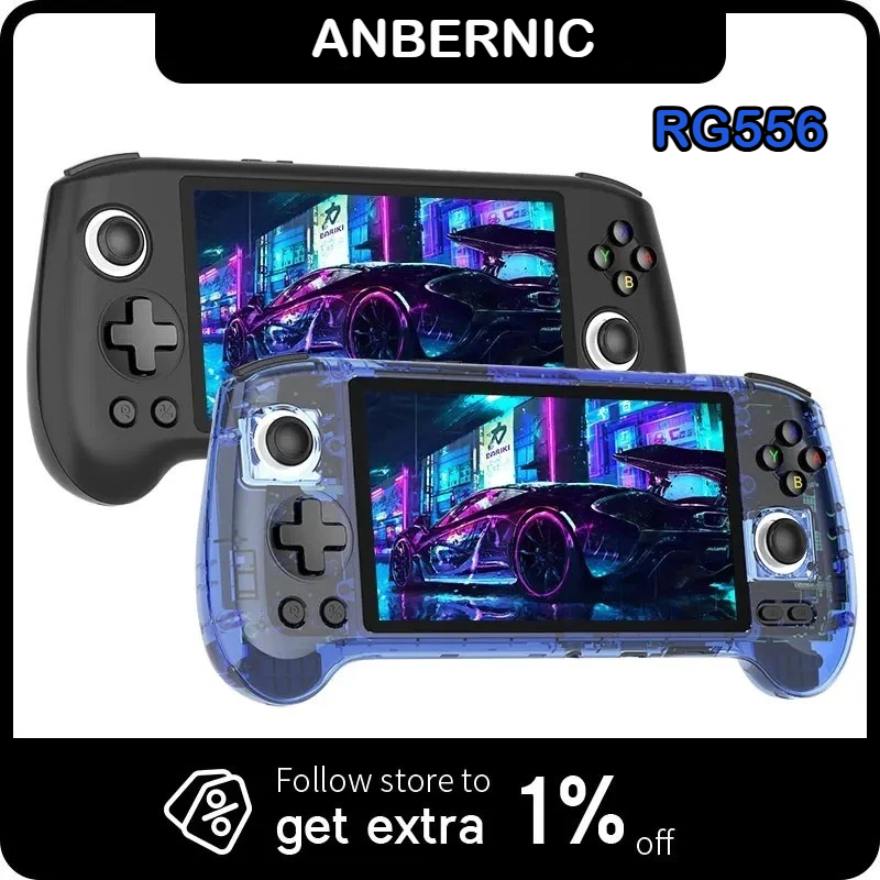 ANBERNIC RG556 Przenośna konso – Retro Gaming Device Handheld recenzja i cena