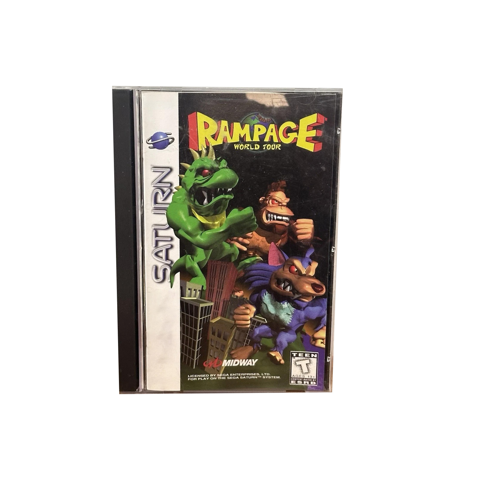 Saturn Copy Disc Game Rampage  – Retro Gaming Box recenzja i cena
