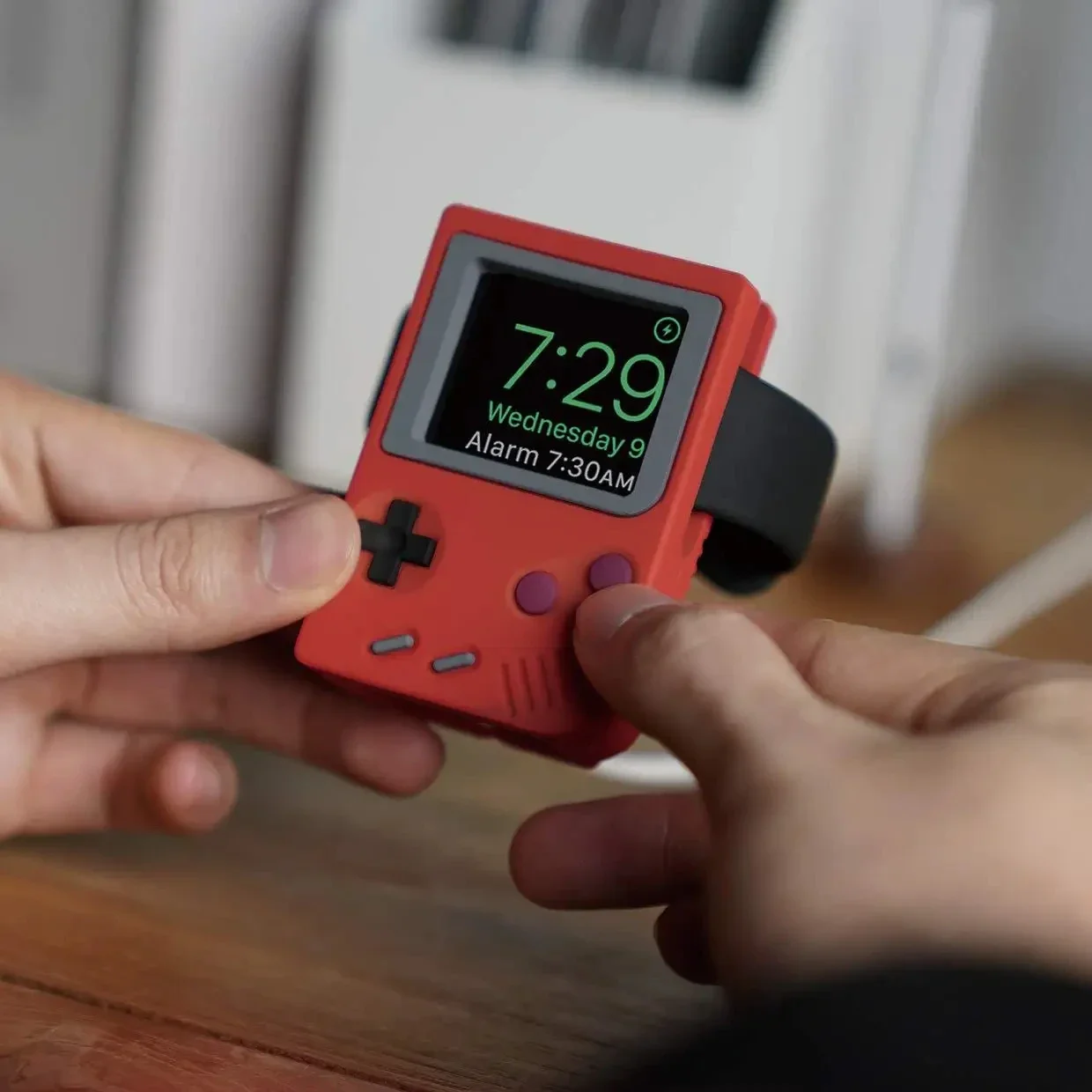 Silikonowy uchwyt na ładowarkę – Retro Gaming Box recenzja i cena